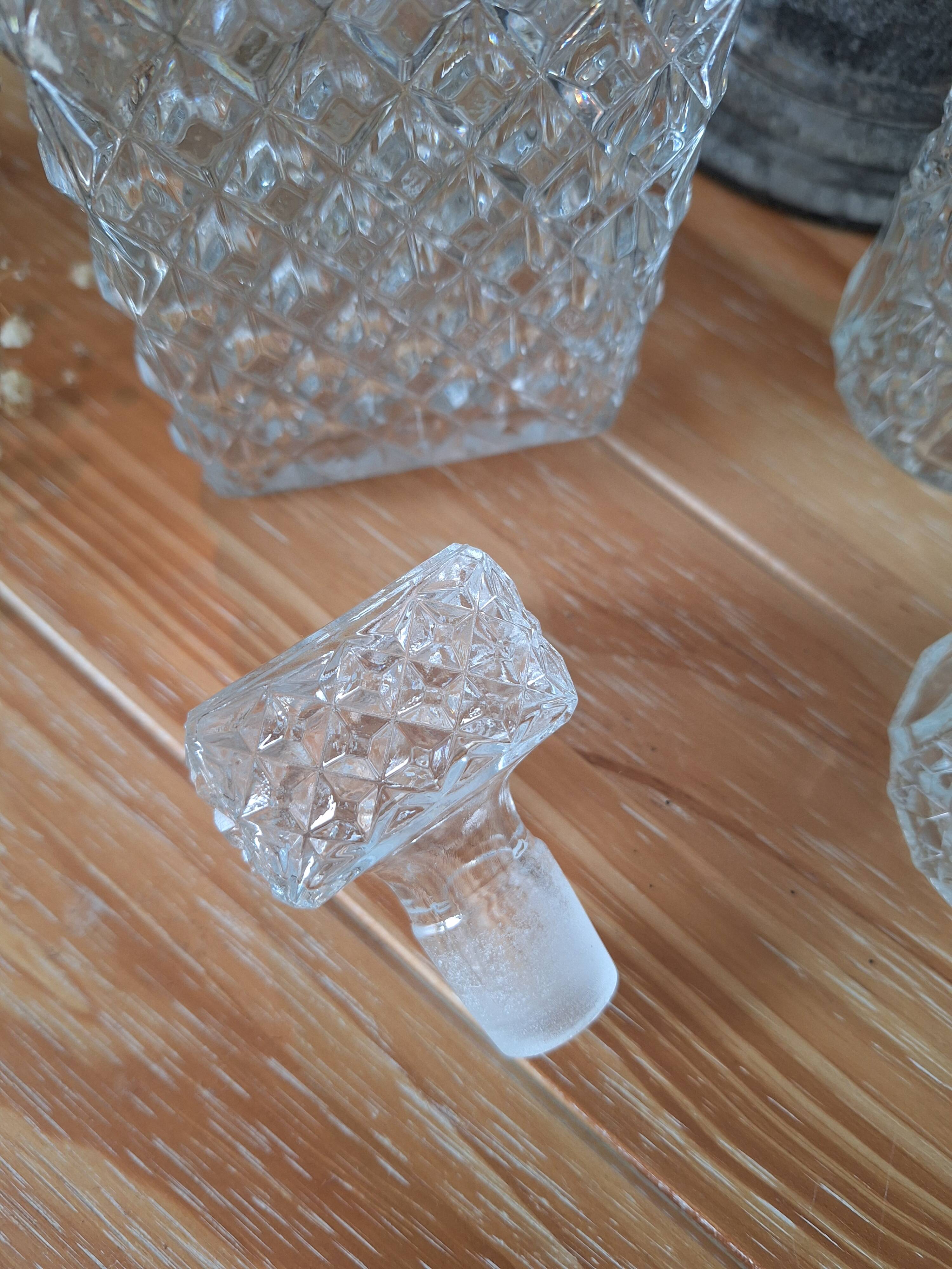 Vintage whiskey decanter