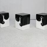 "Elephant" stools, Vincent Darré for Monoprix, 2021. Set of 3.
