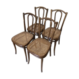Old bistro chairs Thonet Hofmann curved wood