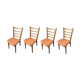 Set of four chairs, Germany, 1970