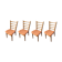 Set of four chairs, Germany, 1970