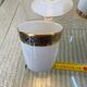 Trio of Limoges Sologne Porcelain Cups and Saucers