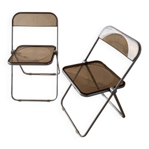 Paire de chaises plia