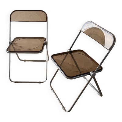 Paire de chaises Plia - Giancarlo Piretti