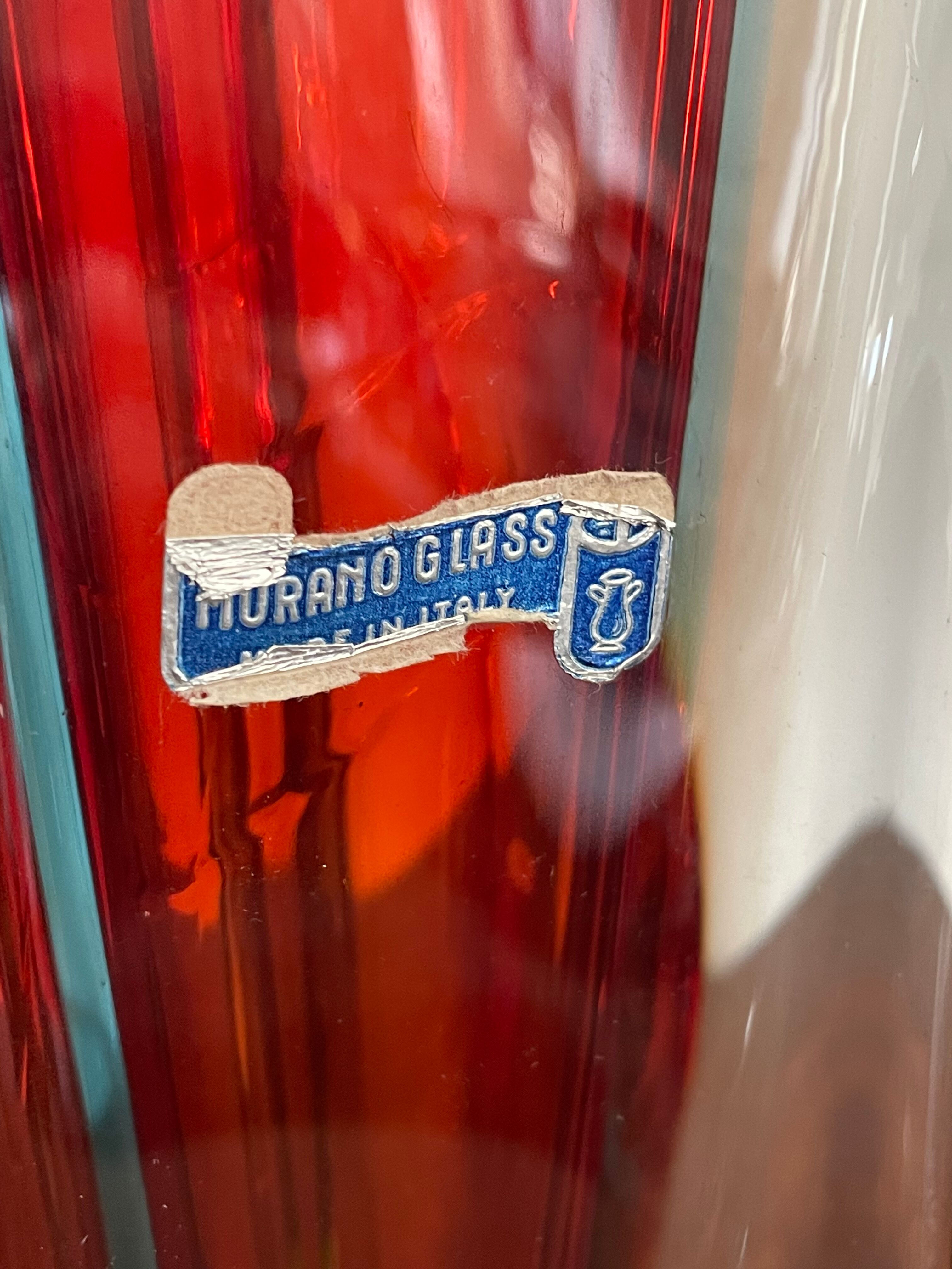 Vintage Murano vase 42cm