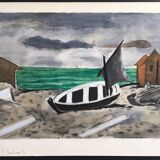 Lithograph by Georges Braque "At Varengeville", 1959