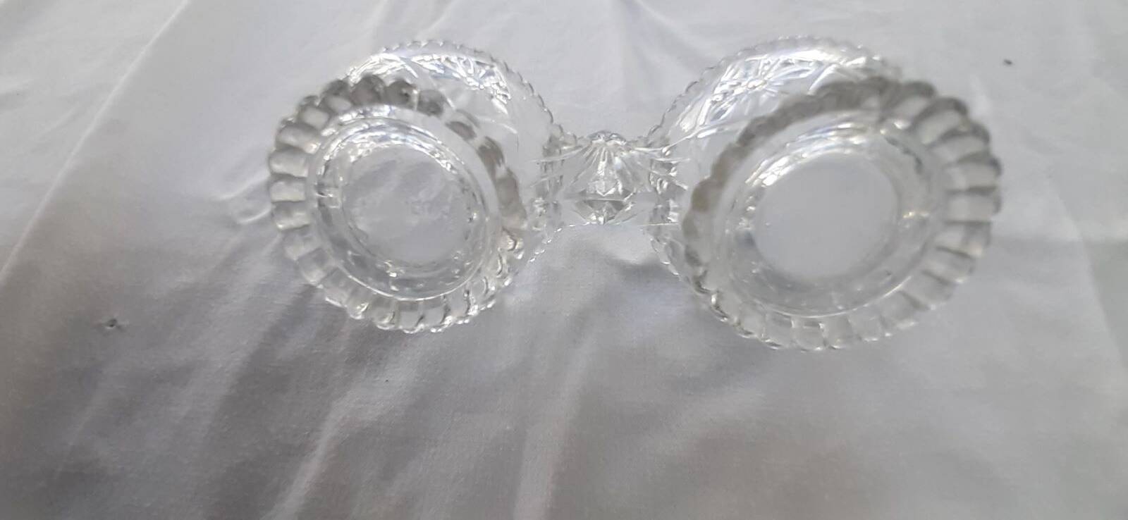 Old salt and pepper shaker signed portieux