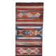 Vintage Turkish hallway rug 75x505 cm