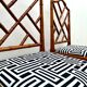 Ensemble de deux chaises Faux Bamboo Chippendale rénovées