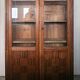 Parisian display cabinet in solid oak – 1950s – Authentic charm