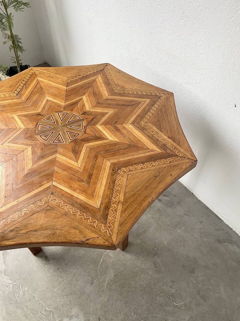 19th century inlaid side table