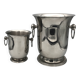 Jean COUZON champagne bucket and ice bucket set on pedestal