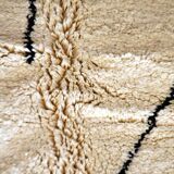 Beni Mrirt white rug 240 x 168 cm new