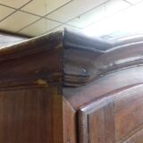 Armoire coloniale bois exotique XlX