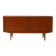 Danish sideboard in teak with central drawers. Denmark, late 1950s