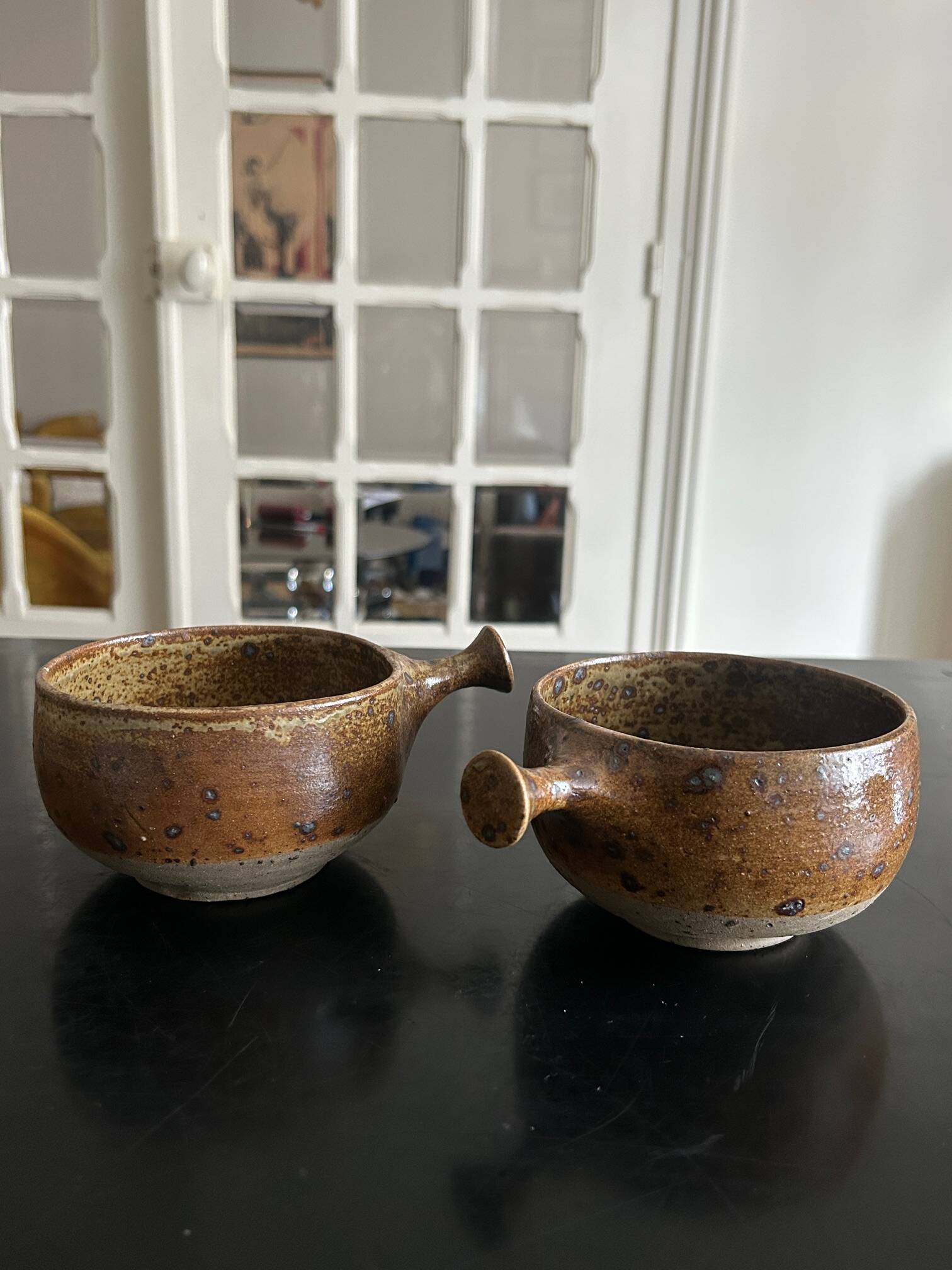 5 stoneware bowls by Charles Gaudry