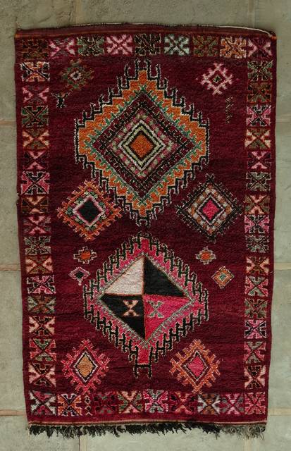 Berber carpet boujaad vintage