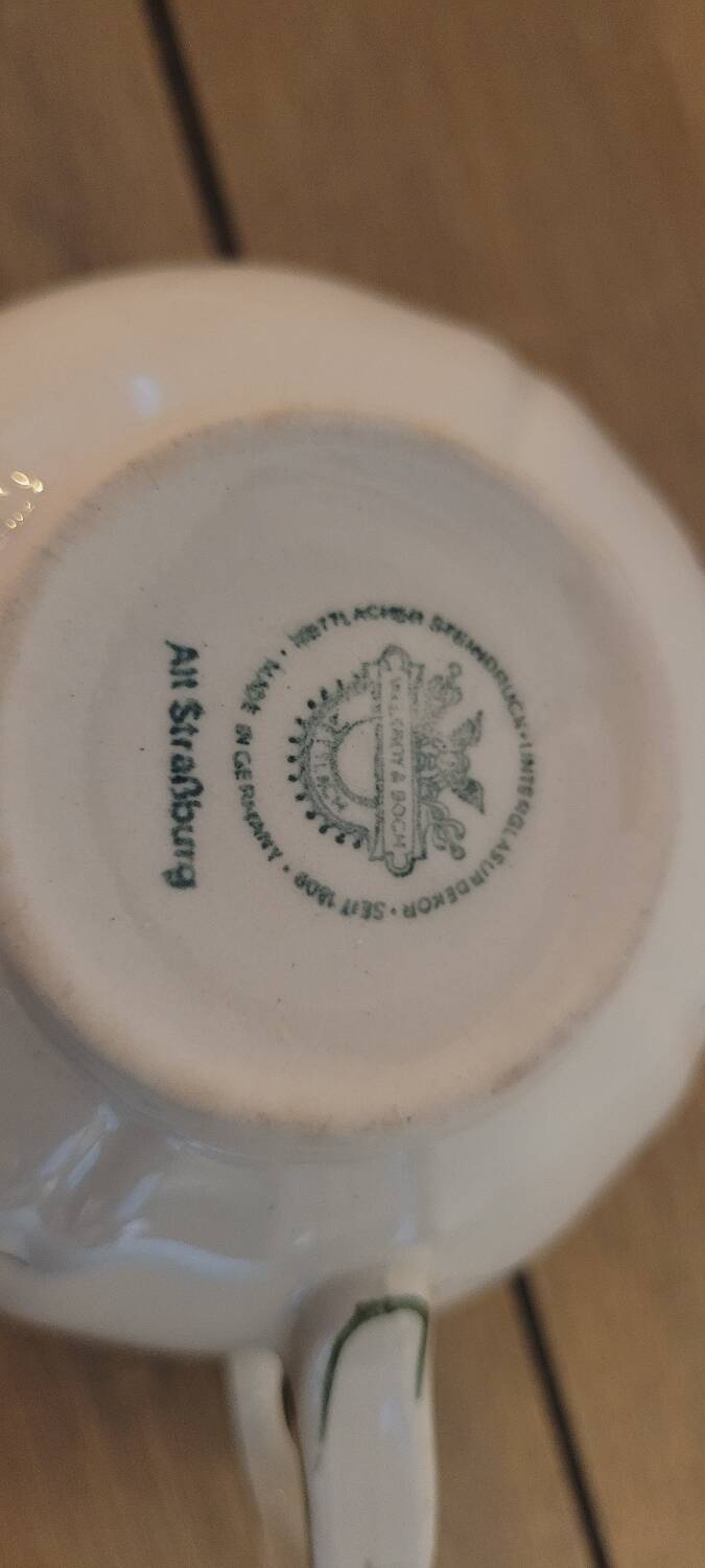2 tasses Villeroy et Boch