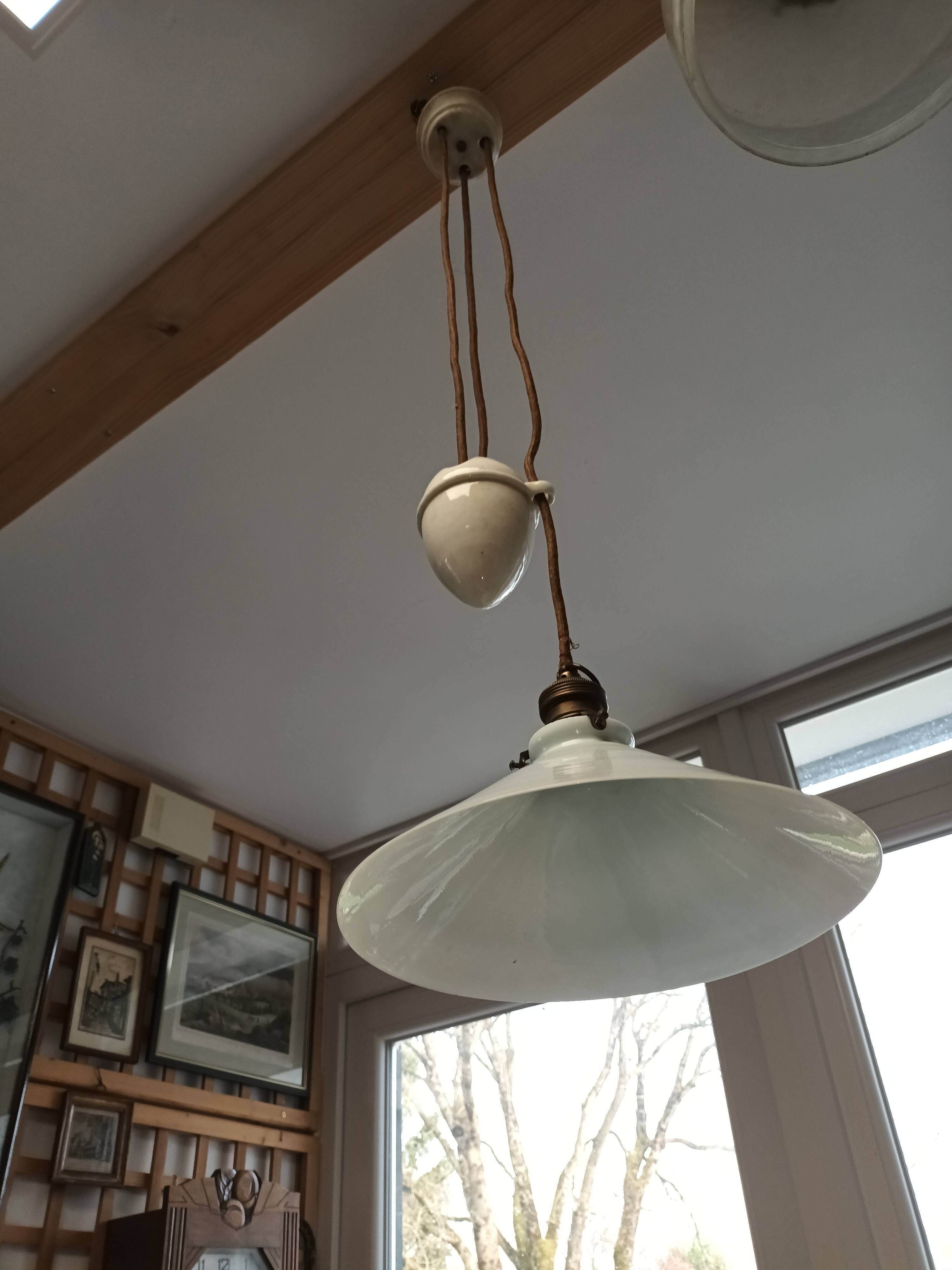 suspension rises and falls