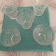 5 crystal liqueur glasses signed St.Louis