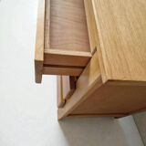 Commode style with rounded edges.