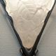 Art Deco wall lamp in frosted glass and nickel-plated bronze circa 1920