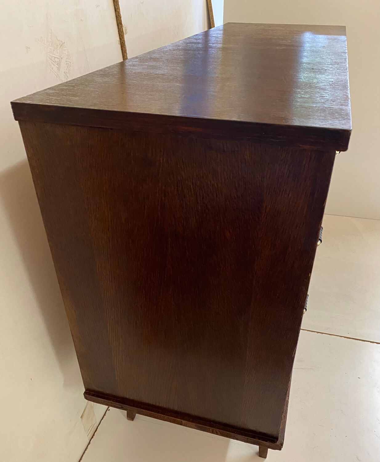 Enfilade vintage pieds compas de 1958