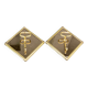 Pair of coat racks by Baller