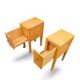 Phillippe Starck / Soeur Jeanne / bedside tables Depth 40 Width 26 Height
