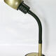 Lampe de tablle ou bureau aluminor 1970's rare couleur dorée