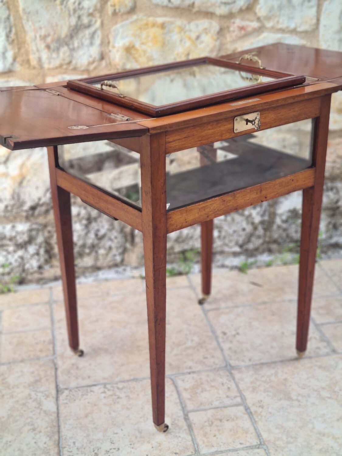 Mahogany tea table