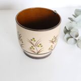Antique ceramic pot cover, vintage