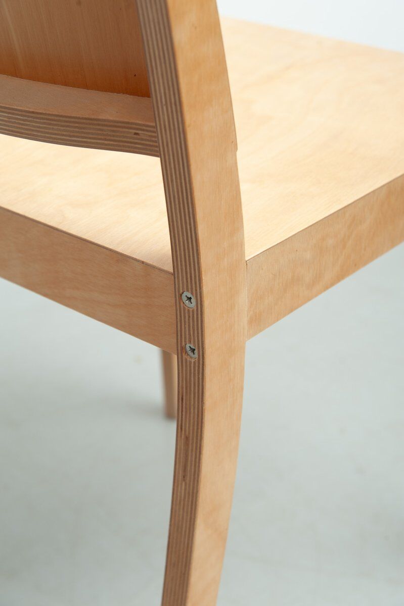 Plywood chair by Jasper Morrison for Vitra, 1980s