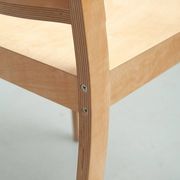 Chaise en contreplaqué par Jasper Morrison pour Vitra, années 1980.