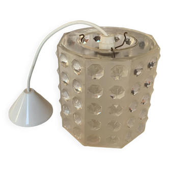 Suspension vintage en plexiglas