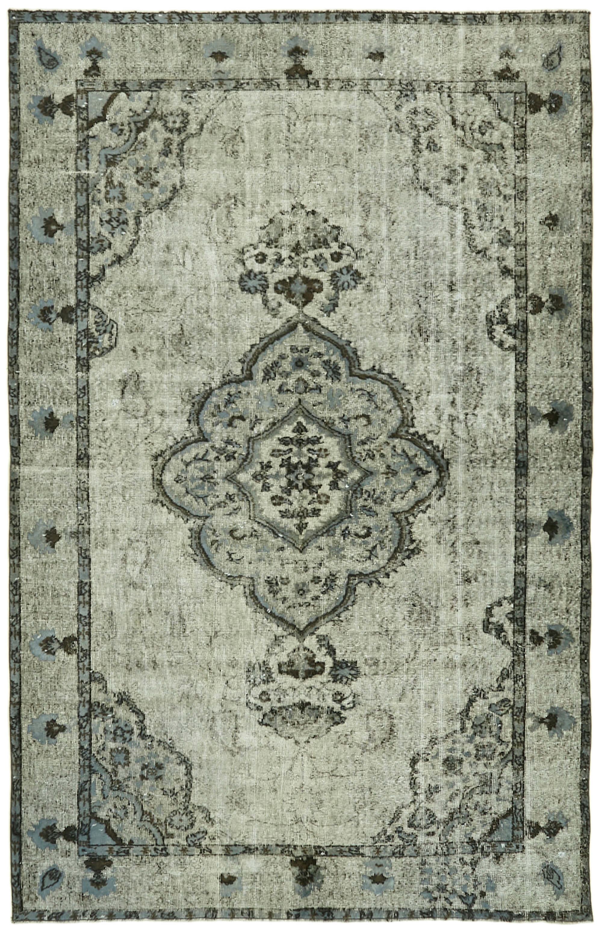 Turkish rug 1980s, 194 cm x 291 cm