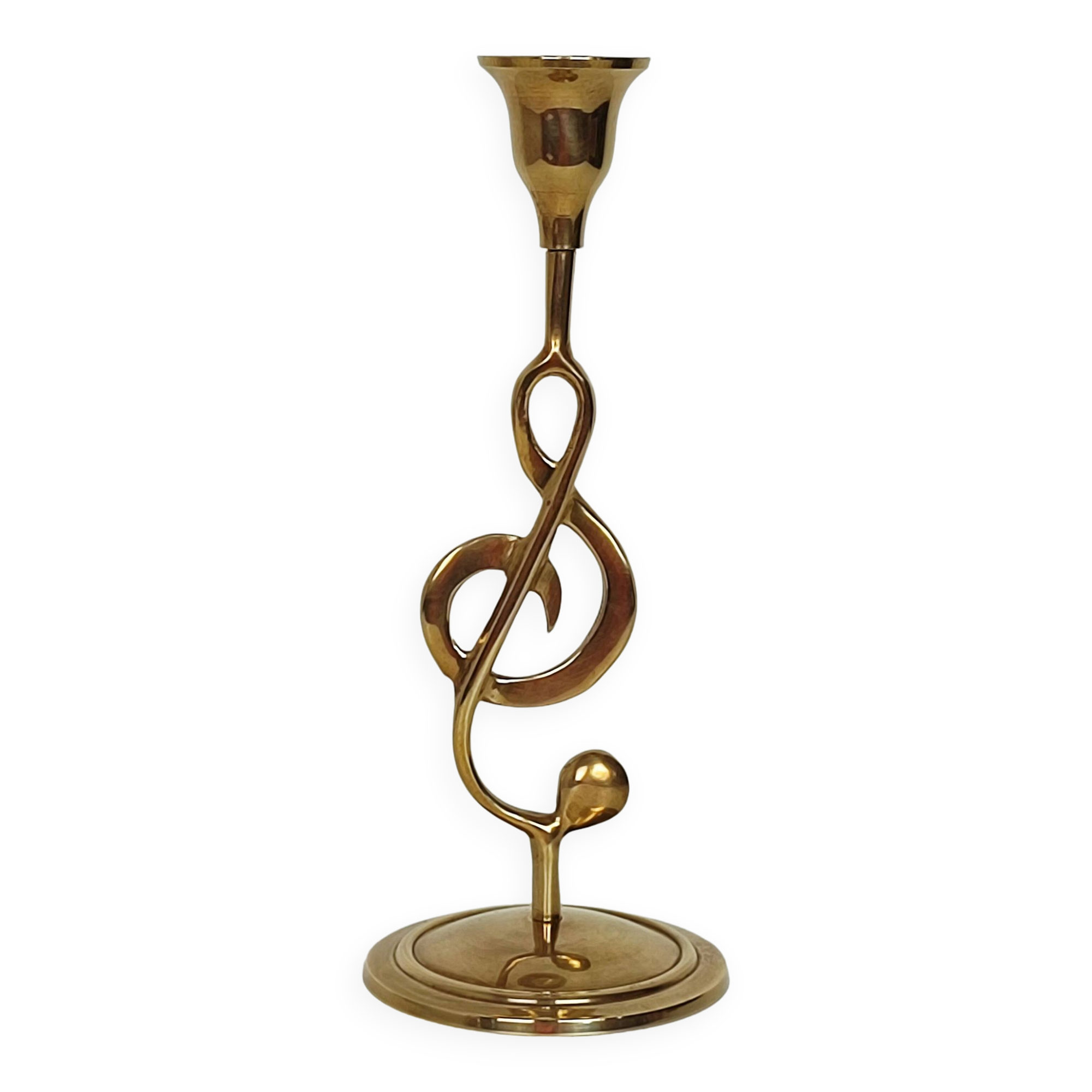 “Treble Clef” Candle Holder