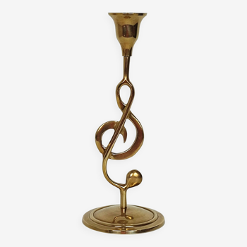 “Treble Clef” Candle Holder