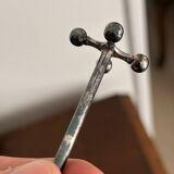 6x Christofle Silver-Plated Knife Rests "4 Balls"