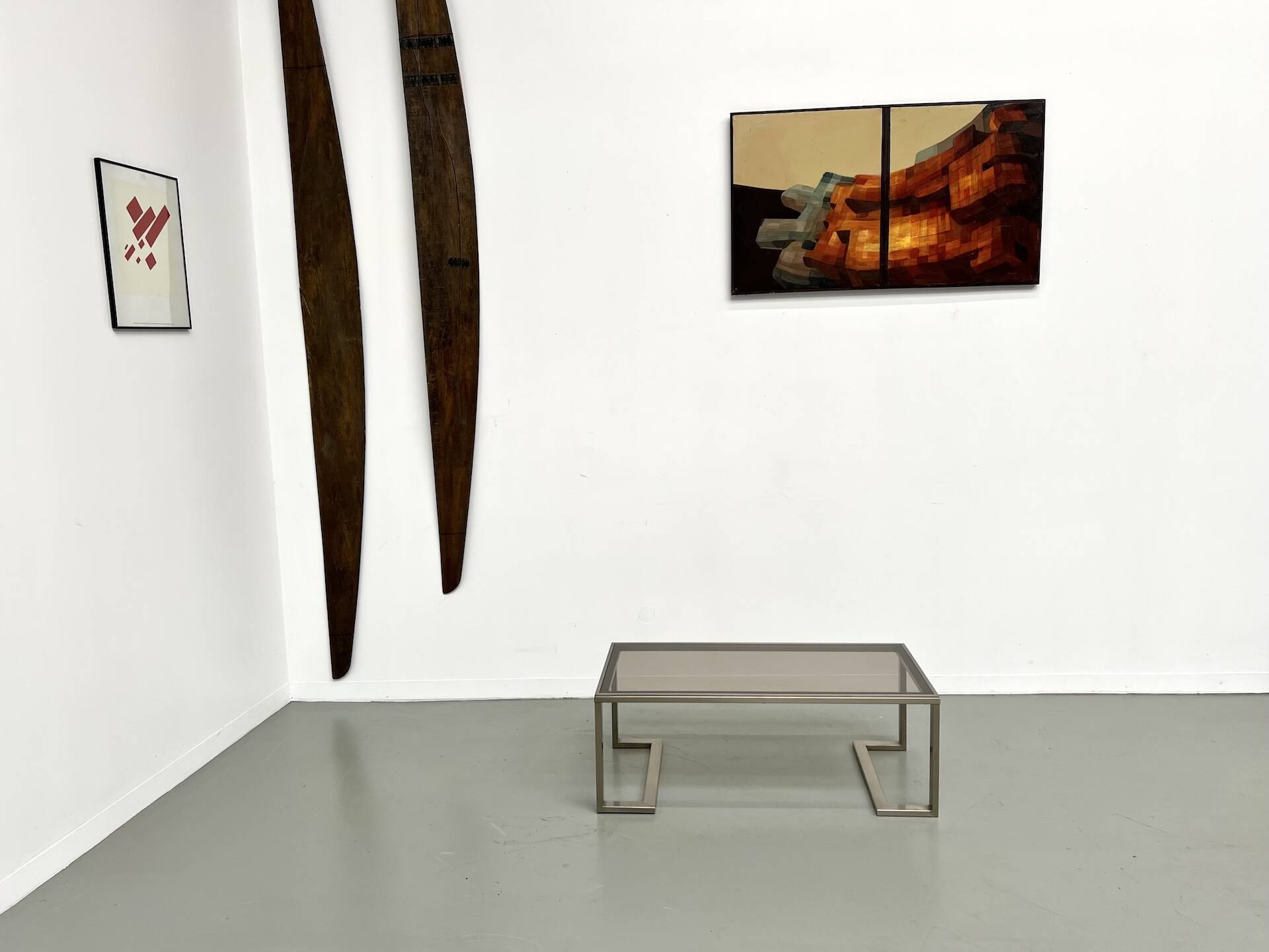 Modernist coffee table, circa 1970