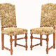 10 chaises de style Louis XIII