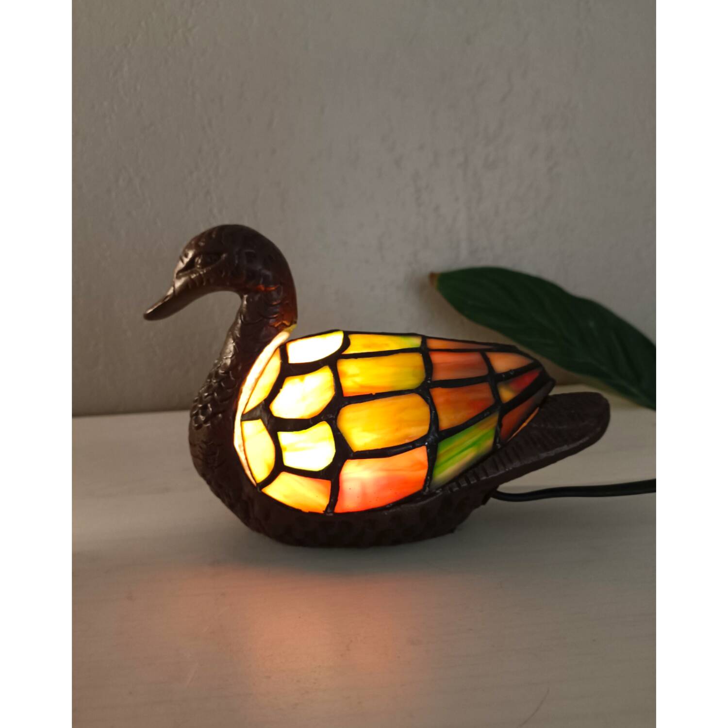 Duck shaped lamp