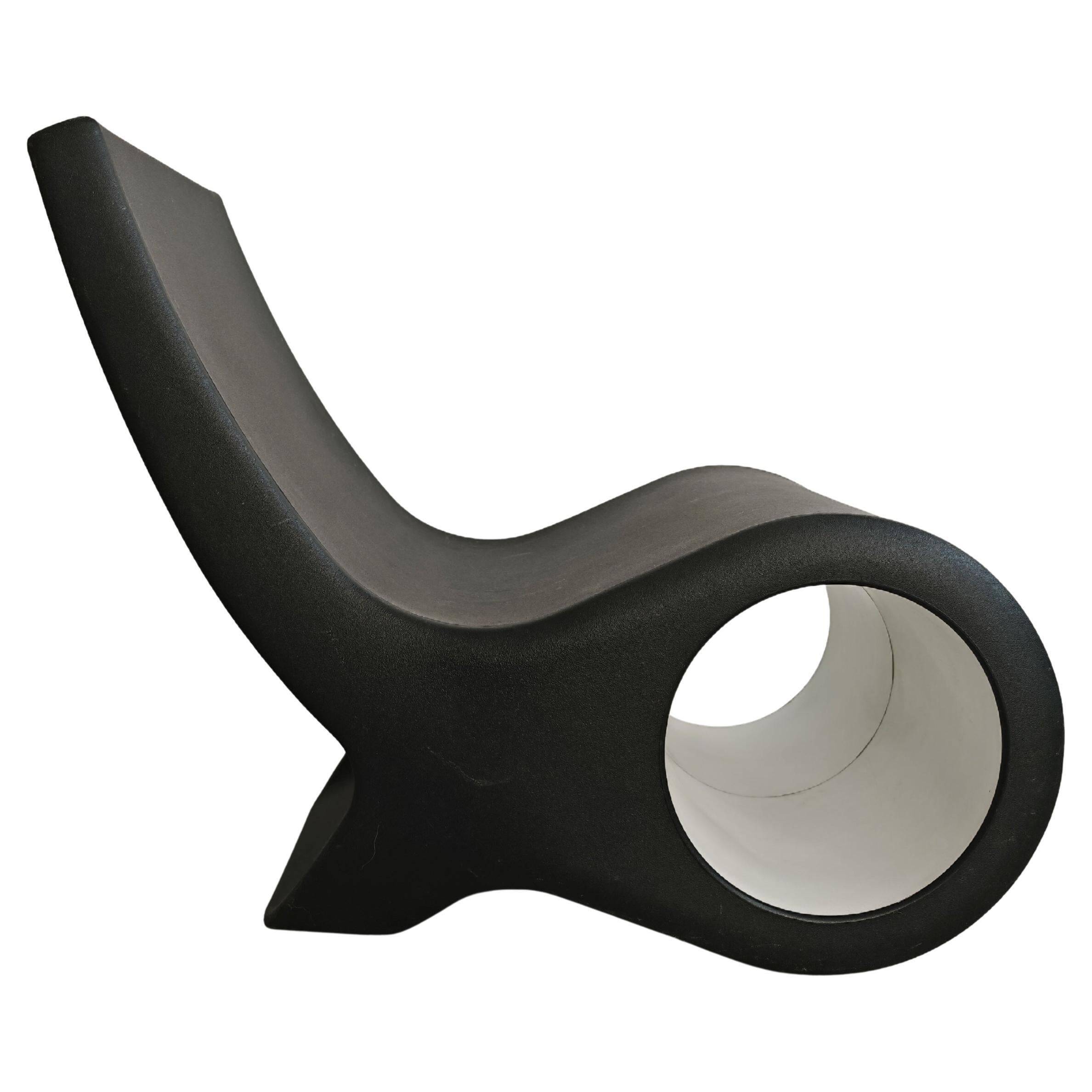 Fauteuil lounge postmoderne Fish chair Satyendra Pakhalé Cappellini