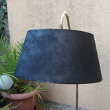 Lampadaire vintage 1960 a tablette et range disques