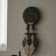 XXe siècle, masque planche Bedu Nafana en bois sculpté, art tribal, objet décoratif