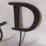 Hooks Wrought iron letters