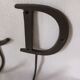 Hooks Wrought iron letters