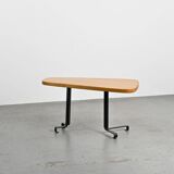 Free-form table, Charlotte Perriand for Les Arcs, circa 1986