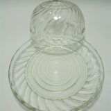 Glass bell dish