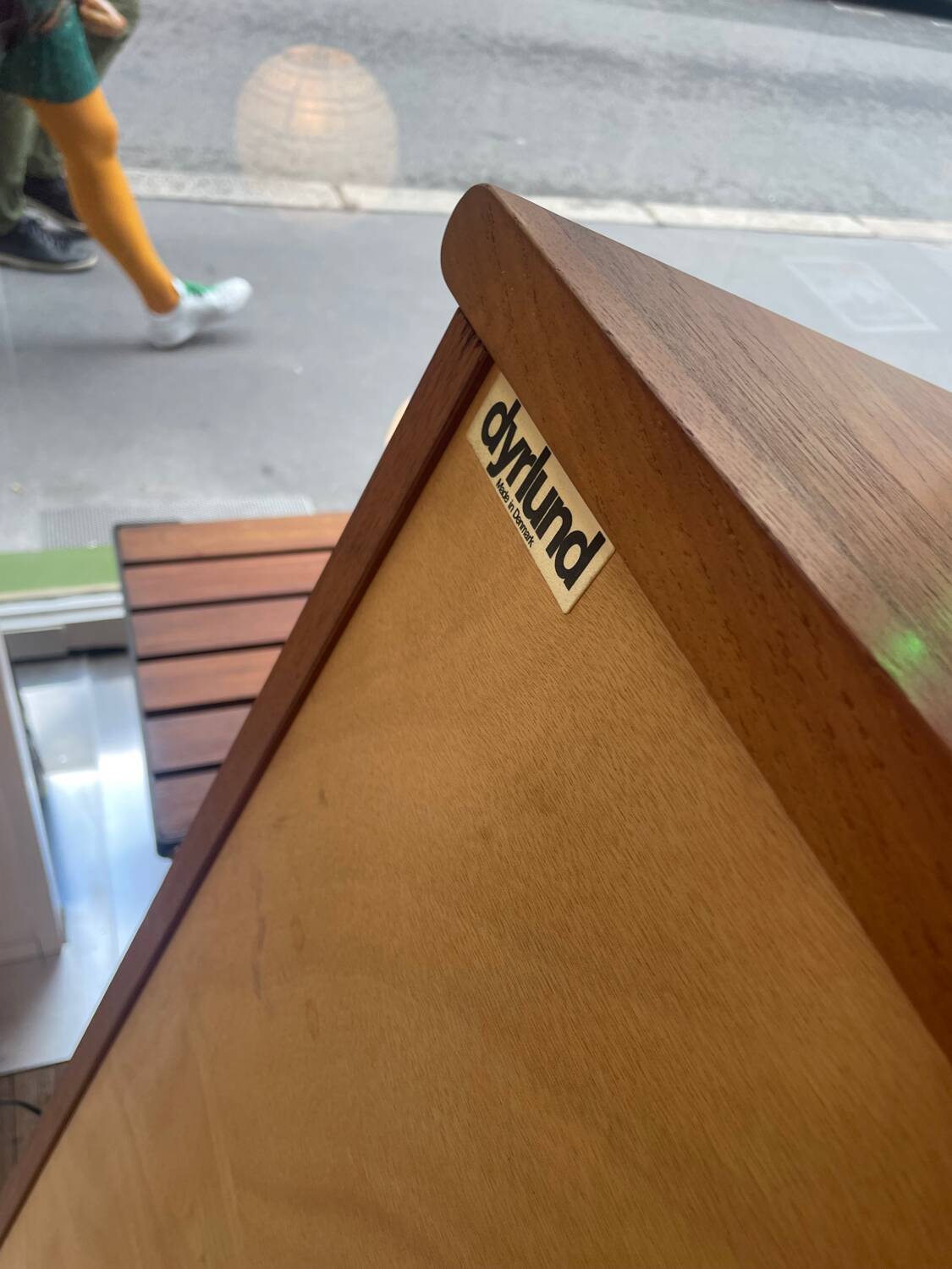 Danish chest of drawers in solid teak
